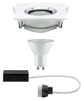 Paulmann Nova Inbouwlamp voor badkamer Set LED GU10 7 W IP65 Wit (mat), Chroom - thumbnail