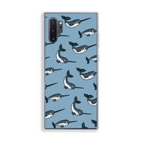 Narwhal: Samsung Galaxy Note 10 Plus Transparant Hoesje