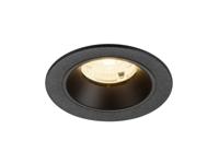 SLV InbouwspotNuminos S zwart 3000K - 55gr - 1009457
