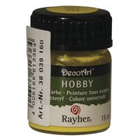 Gele acrylverf/allesverf potje 15 ml hobby/knutselmateriaal Gele acrylverf/allesverf potje 15 ml hobby/knutselmateriaal