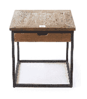 Rivièra Maison Bijzettafel 'Shelter Island' 55cm, met lade