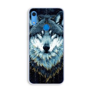 Darkness Wolf: Huawei Y6s Transparant Hoesje