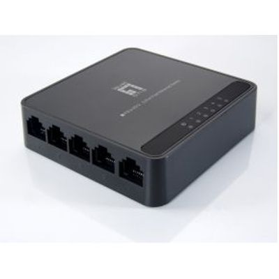 LevelOne FEU-0512 netwerk-switch Fast Ethernet (10/100) Zwart