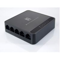 LevelOne FEU-0512 netwerk-switch Fast Ethernet (10/100) Zwart