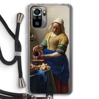The Milkmaid: Xiaomi Redmi Note 10S Transparant Hoesje met koord