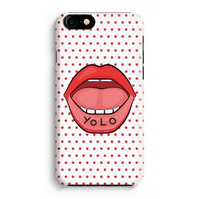Yolo Denise: iPhone 8 Volledig Geprint Hoesje
