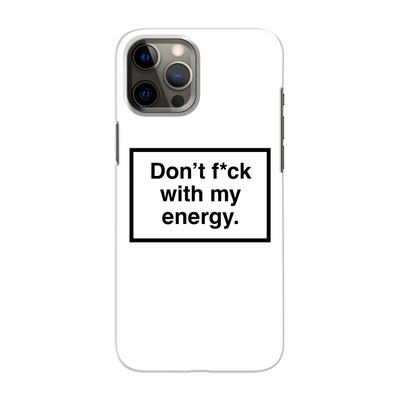 My energy: Volledig geprint iPhone 12 Pro Max Hoesje