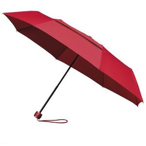 , Windproof Paraplu Opvouwbaar ECO (Rood)