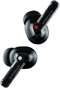 Nothing Ear (a) Headset True Wireless Stereo (TWS) In-ear Oproepen/muziek USB Type-C Bluetooth Transparant, Zwart