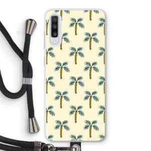 Paradise: Samsung Galaxy A70 Transparant Hoesje met koord