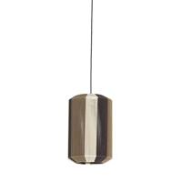 Light&living Hanglamp Ø30x46 cm KOZANA bruin+crème+donker bruin