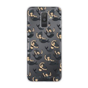 Zeemeermin: Samsung Galaxy A6 Plus (2018) Transparant Hoesje
