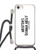 Neuters: iPhone 7 Transparant Hoesje met koord