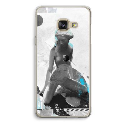 I will not feel a thing: Samsung Galaxy A3 (2016) Transparant Hoesje