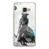 I will not feel a thing: Samsung Galaxy A3 (2016) Transparant Hoesje