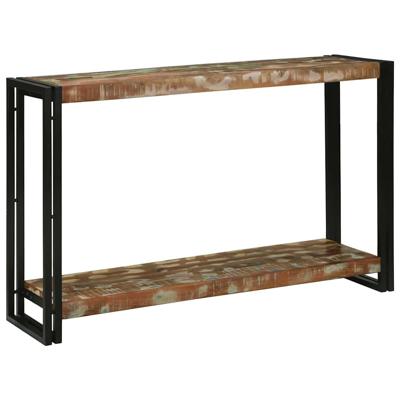 Wandtafels Multikleur 120 x 33 x 75 cm massief gerecycled hout