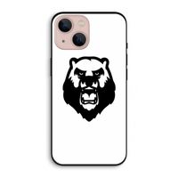 Angry Bear (white): iPhone 13 Biologisch afbreekbaar hoesje