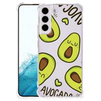 Samsung Galaxy S22 Plus Stevig | Bumper Hoesje | Avocado Singing