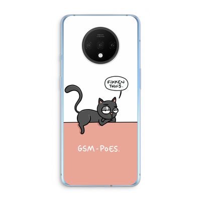 GSM poes: OnePlus 7T Transparant Hoesje