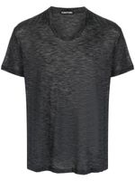 TOM FORD t-shirt en coton mélangé à col rond - Noir