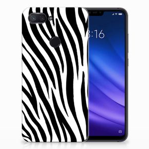 Xiaomi Mi 8 Lite TPU Hoesje Zebra