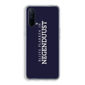 Blijve plakken in Negenduust: OnePlus Nord CE 5G Transparant Hoesje
