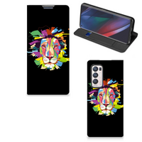 OPPO Find X3 Neo Magnet Case Lion Color