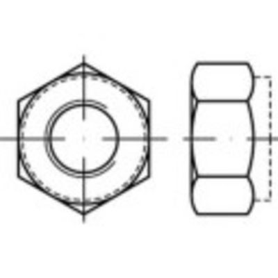 TOOLCRAFT TO-5430255 Zeskantmoeren M16 Staal Galvanisch verzinkt 50 stuk(s)