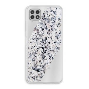 Gespikkelde marmer: Samsung Galaxy A22 4G Transparant Hoesje