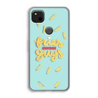 Always fries: Google Pixel 4a Transparant Hoesje