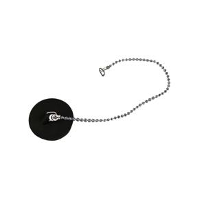 Afvoerstop - 39mm / 21 cm - gootsteen dop - gootsteenstopper - met RVS ketting