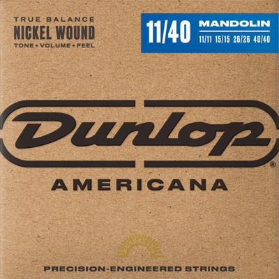 Dunlop DMN1140 Americana Nickel Wound Snaren voor Mandoline (11-40)