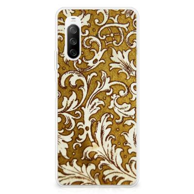 Siliconen Hoesje Sony Xperia 10 III Barok Goud