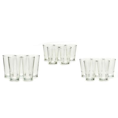 Glazenset Vivalto S18091/BHA S18091/BHA Transparant Glas