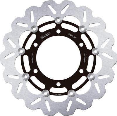 GALFER wave remschijf "df651" rotor brake rotors swimming