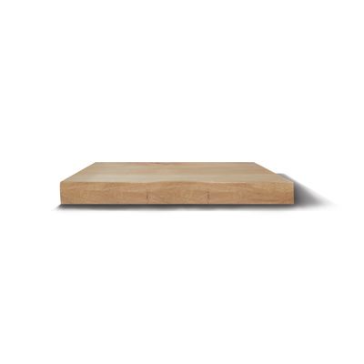 Wastafelblad Gliss Design Massief Hout Rechte Afwerking 100 cm Natuurlijke Olie