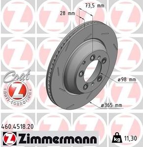 Remschijf COAT Z 460451820