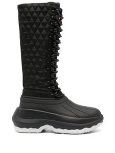 Kenzo x Hunter bottines Tall 70 mm à lacets - Noir