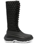 Kenzo x Hunter bottines Tall 70 mm à lacets - Noir - thumbnail