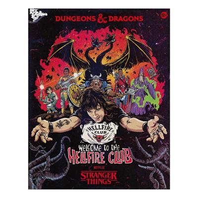 Dungeons & Dragons Board Game Stranger Things: Welcome to the Hellfire Club english