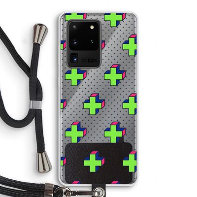 8-bit N°10: Samsung Galaxy S20 Ultra Transparant Hoesje met koord