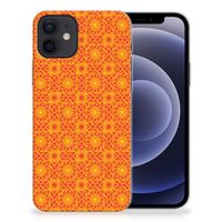 iPhone 12 | 12 Pro (6.1") TPU bumper Batik Oranje - thumbnail