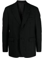 Lardini blazer à breloque fleur - Noir - thumbnail