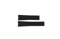 Horlogeband Tag Heuer CV2A10/0.FC6235 Leder Zwart 22mm