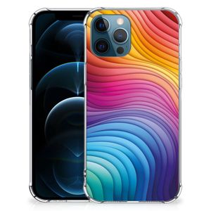 Shockproof Case voor iPhone 12 | 12 Pro Regenboog