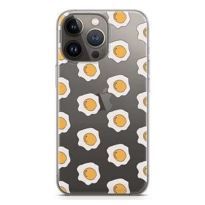 Bacon to my eggs #1: iPhone 13 Pro Transparant Hoesje