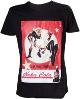 Fallout Mens T-Shirt with Lady Print