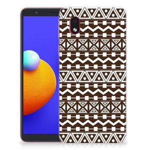 Samsung Galaxy A01 Core TPU bumper Aztec Brown