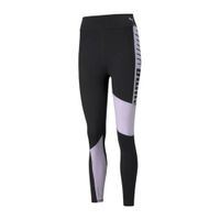 Puma sportlegging zwart/lila - thumbnail