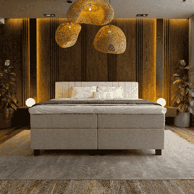 Boxspring 180x210 Cm Koudschuim (10 Cm) Excl. Montage Nova Spring - Dekbed-Discounter.nl